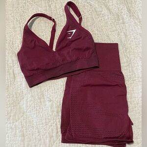 Gymshark Set🍷 XS Vital Seamless